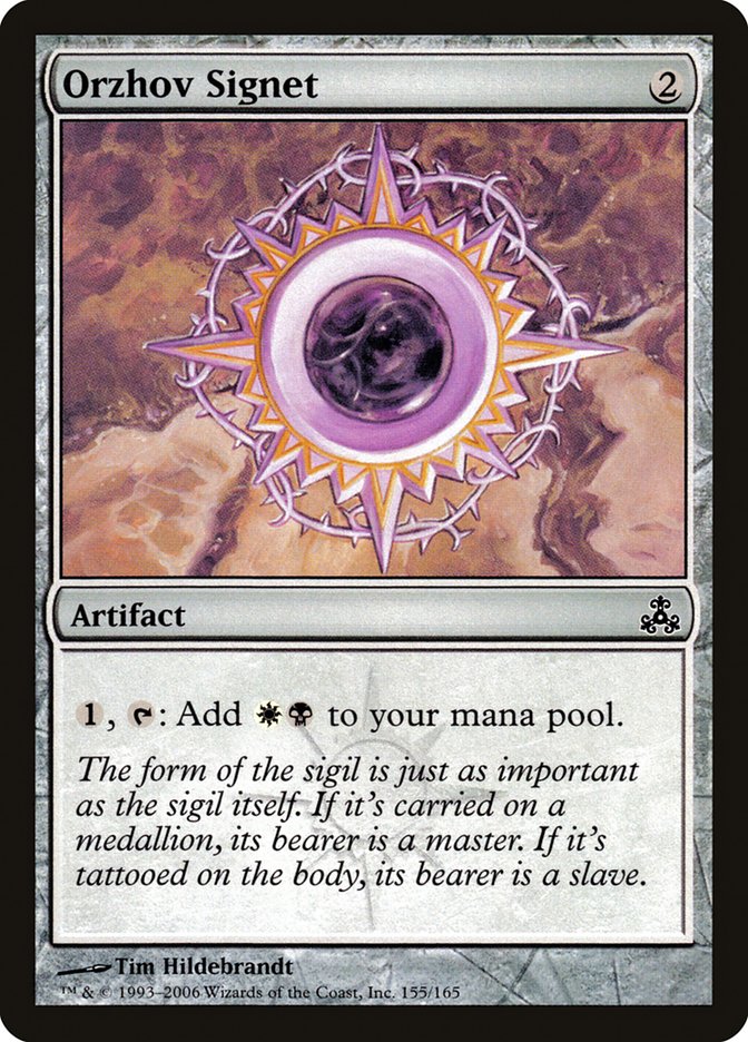 Orzhov Signet [Guildpact] | Gate City Games LLC