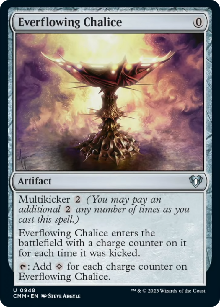 Everflowing Chalice [Commander Masters] | Gate City Games LLC