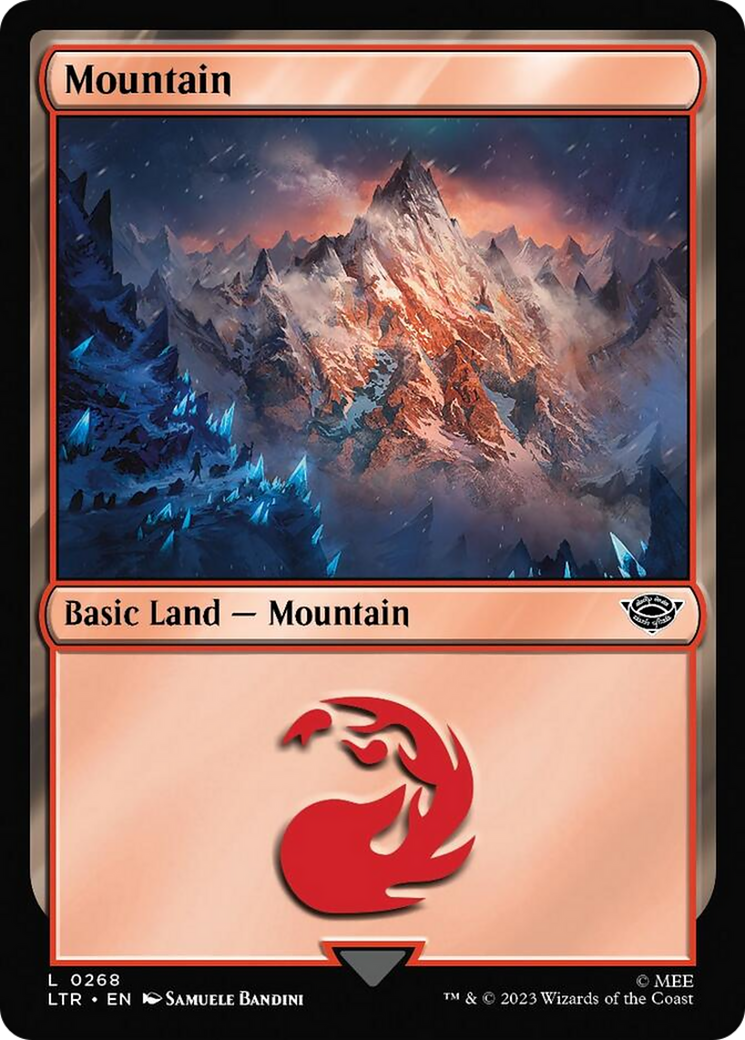 Mountain (268) [The Lord of the Rings: Tales of Middle-Earth] | Gate City Games LLC