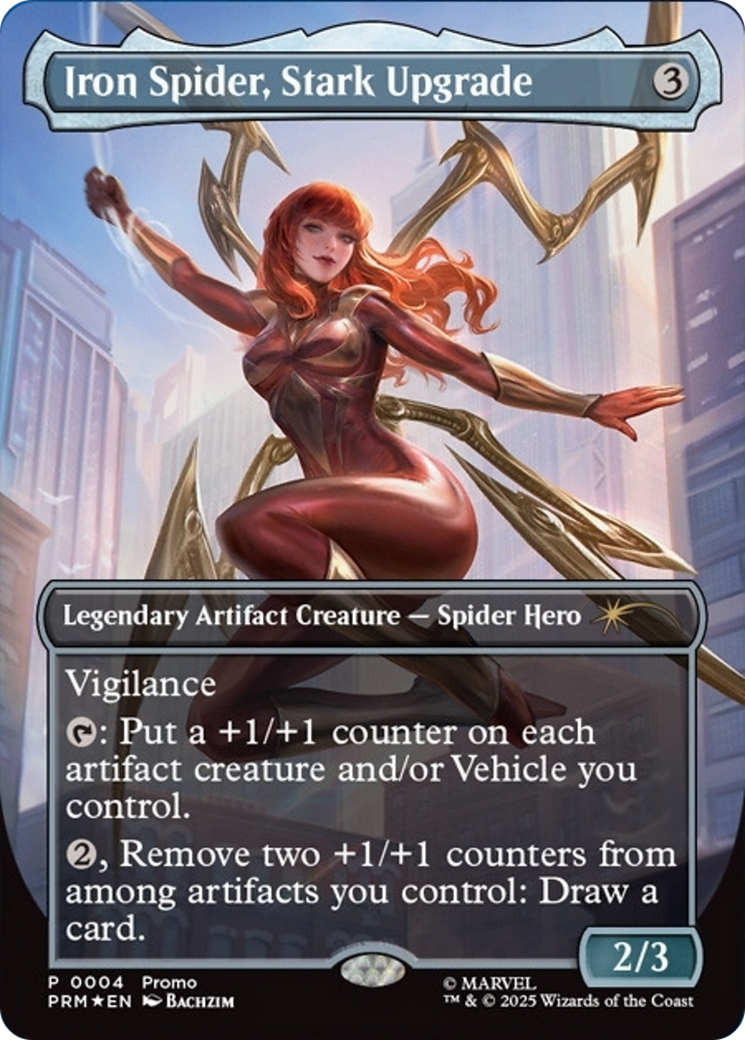 Iron Spider, Stark Upgrade (Borderless) [Media Promos] | Gate City Games LLC