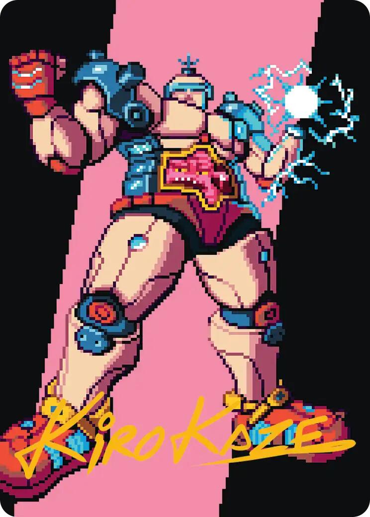 Krang, the All-Powerful Art Card (Gold-Stamped Signature) [Teenage Mutant Ninja Turtles Art Series] | Gate City Games LLC