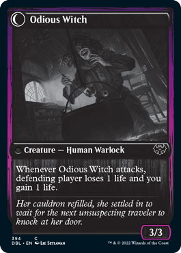 Ragged Recluse // Odious Witch [Innistrad: Double Feature] | Gate City Games LLC