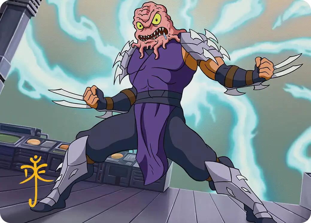 Krang & Shredder Art Card (Gold-Stamped Signature) [Teenage Mutant Ninja Turtles Art Series] | Gate City Games LLC