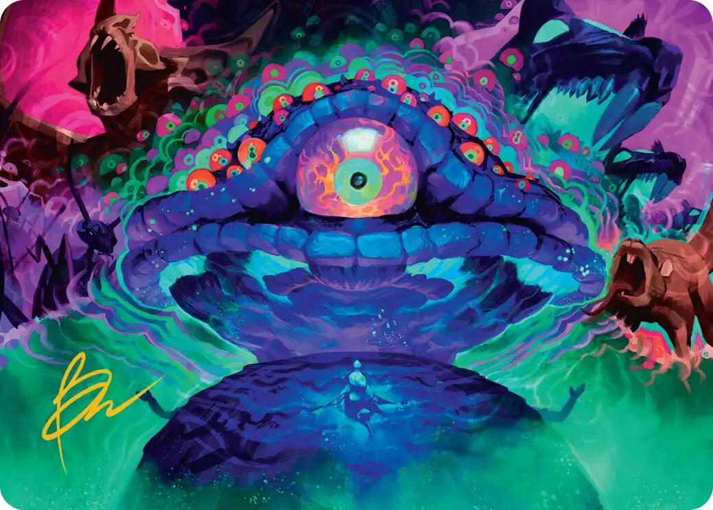 Humongous Fungus Art Card (Gold-Stamped Signature) [Teenage Mutant Ninja Turtles Art Series] | Gate City Games LLC