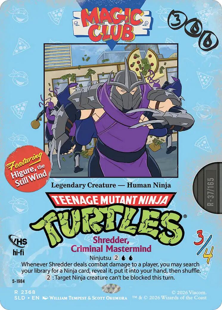 Shredder, Criminal Mastermind - Higure, the Still Wind [Secret Lair Drop Series] | Gate City Games LLC