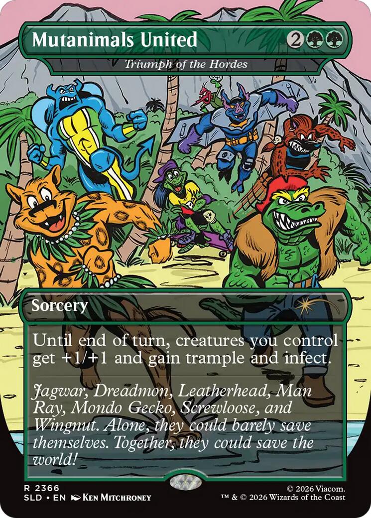 Mutanimals United - Triumph of the Hordes [Secret Lair Drop Series] | Gate City Games LLC