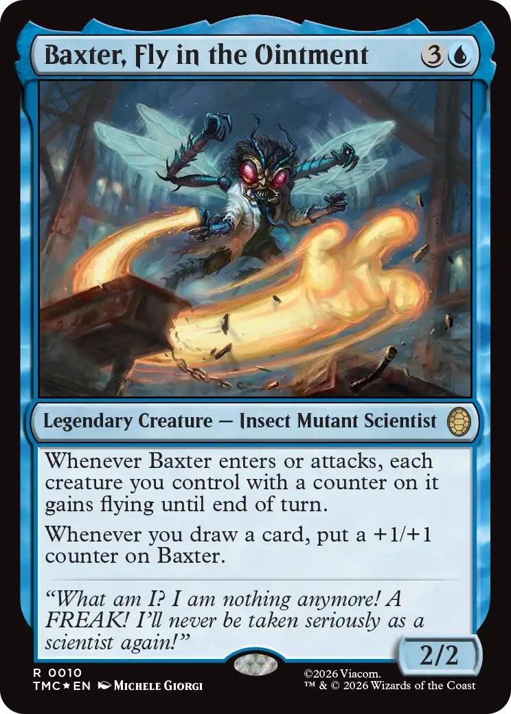 Baxter, Fly in the Ointment (Surge Foil) [Teenage Mutant Ninja Turtles Commander] | Gate City Games LLC