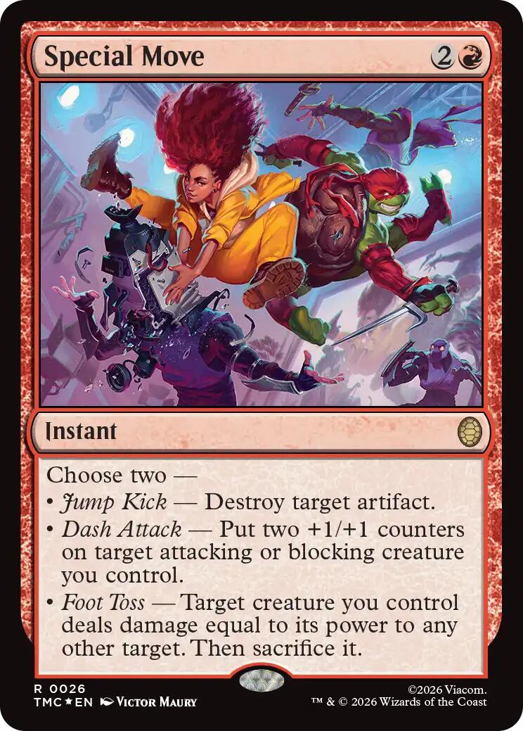 Special Move (Surge Foil) [Teenage Mutant Ninja Turtles Commander] | Gate City Games LLC