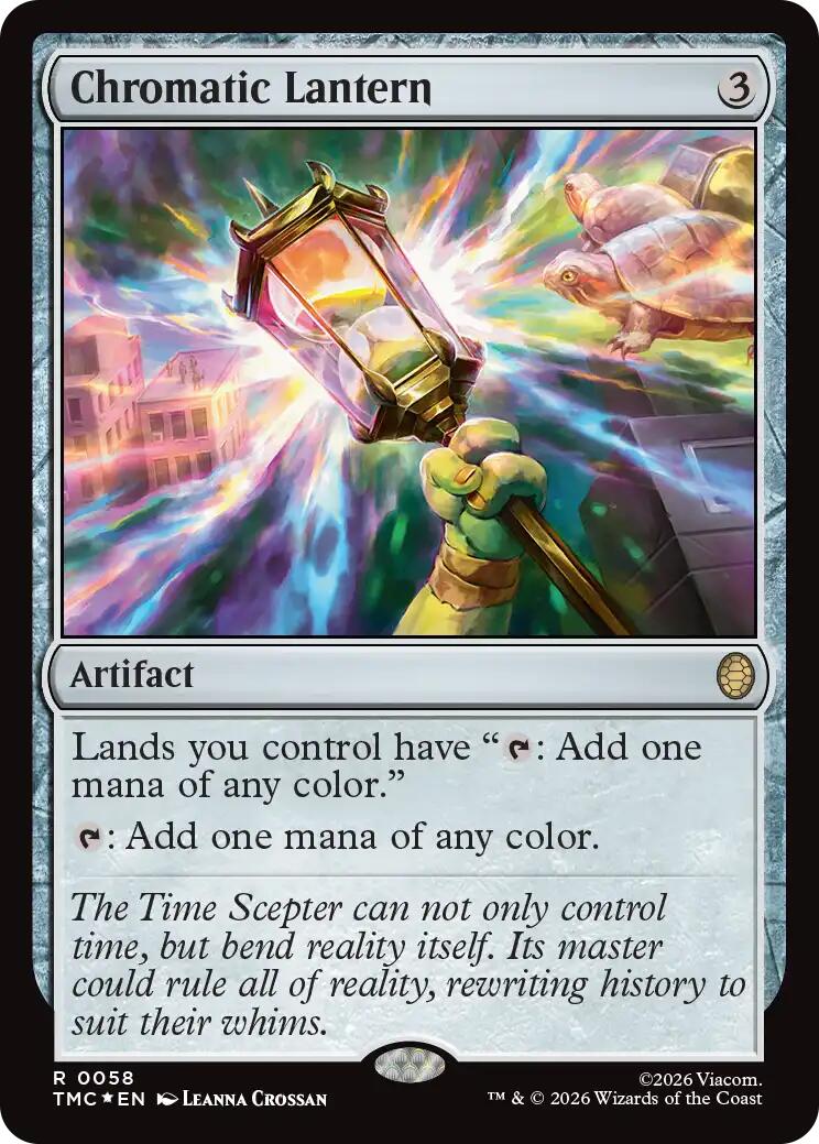 Chromatic Lantern (Surge Foil) [Teenage Mutant Ninja Turtles Commander] | Gate City Games LLC