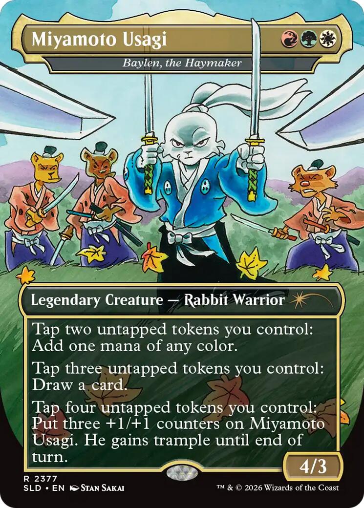 Miyamoto Usagi - Baylen, the Haymaker [Secret Lair Drop Series] | Gate City Games LLC