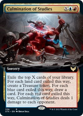 Culmination of Studies (Extended Art) [Strixhaven: School of Mages] | Gate City Games LLC