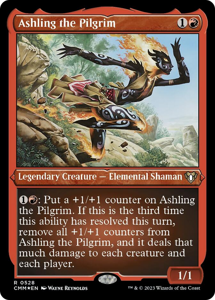 Ashling the Pilgrim (Foil Etched) [Commander Masters] | Gate City Games LLC