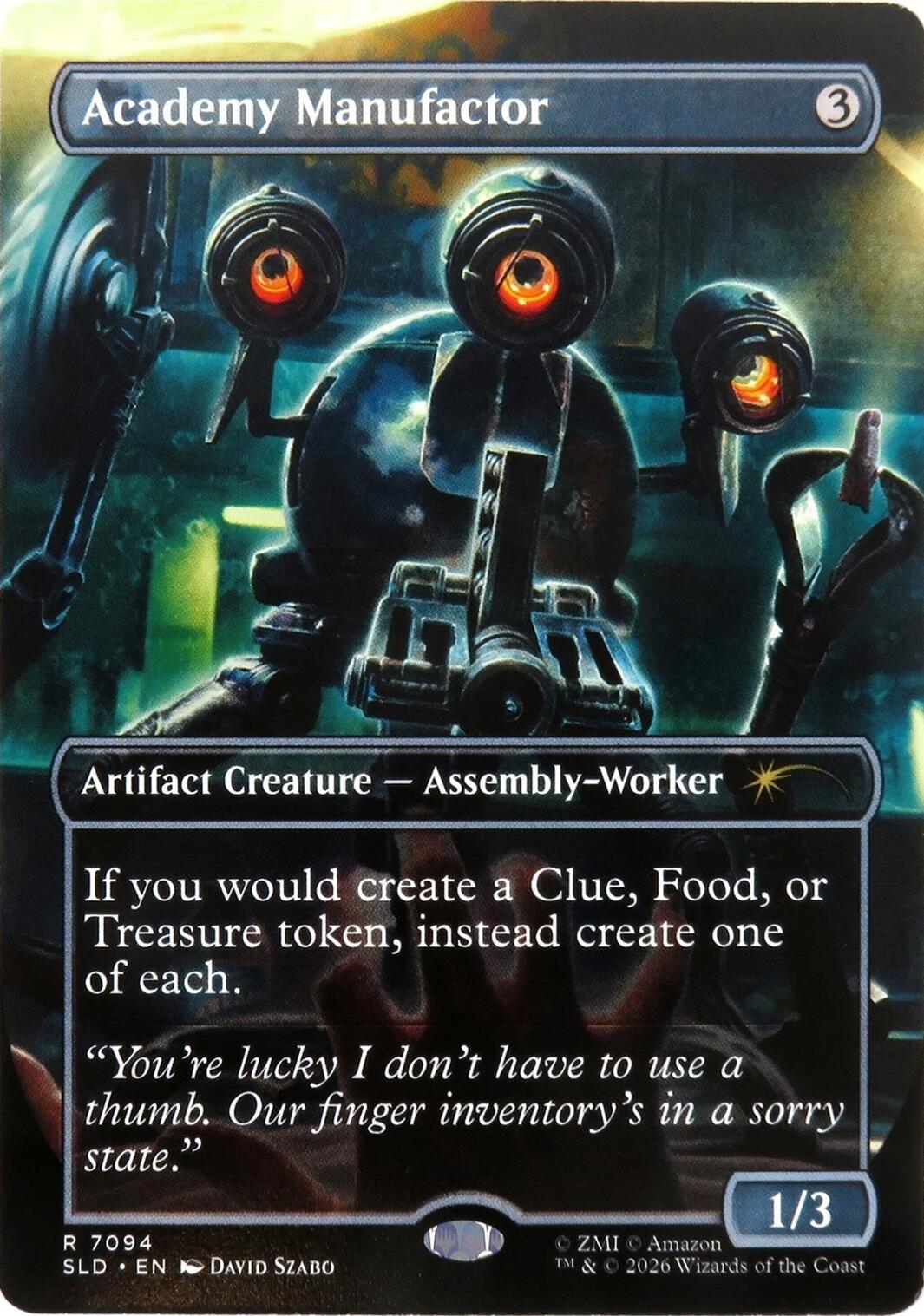 Academy Manufactor (7094) [Secret Lair Drop Series] | Gate City Games LLC