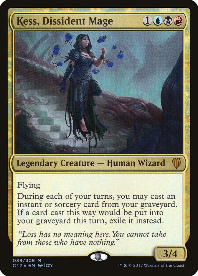 Kess, Dissident Mage [Commander 2017] | Gate City Games LLC