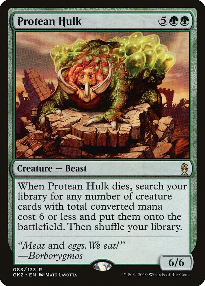Protean Hulk [Ravnica Allegiance Guild Kit] | Gate City Games LLC