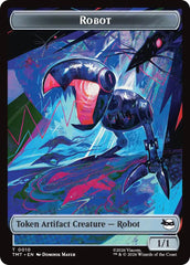 Robot // Food Double-Sided Token [Teenage Mutant Ninja Turtles Tokens] | Gate City Games LLC