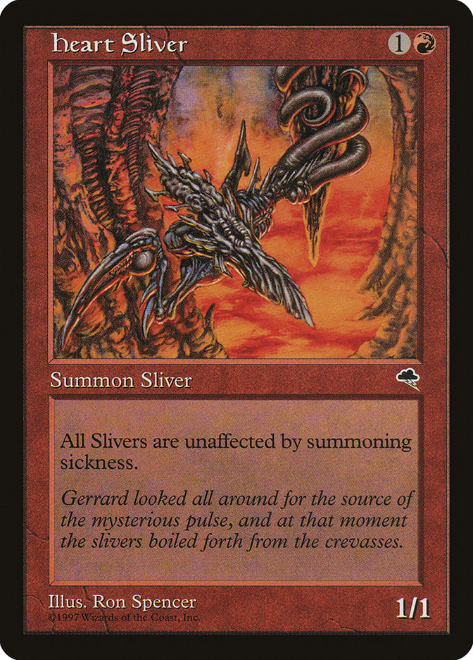 Heart Sliver [Tempest] | Gate City Games LLC