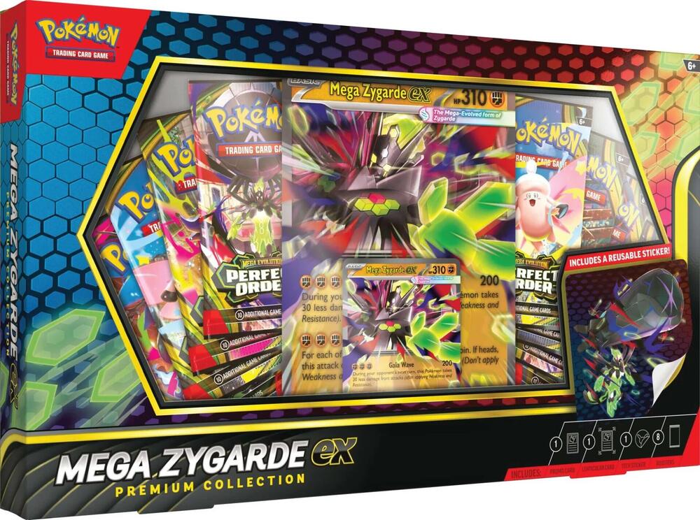 Mega Zygarde ex Premium Collection | Gate City Games LLC