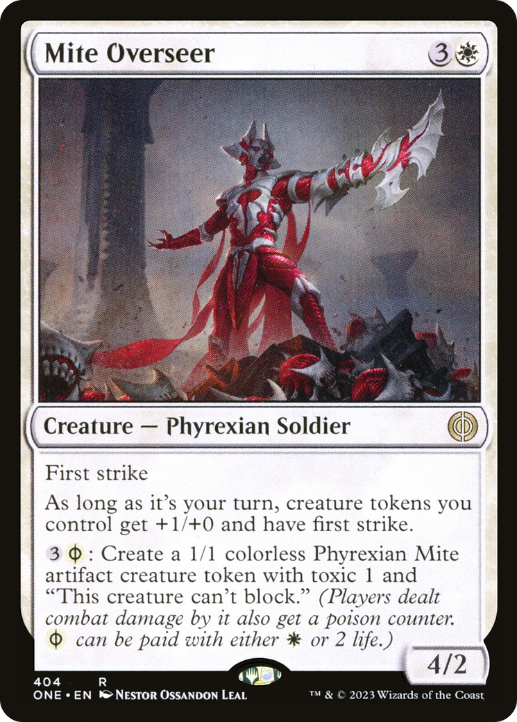 Mite Overseer [Phyrexia: All Will Be One] | Gate City Games LLC