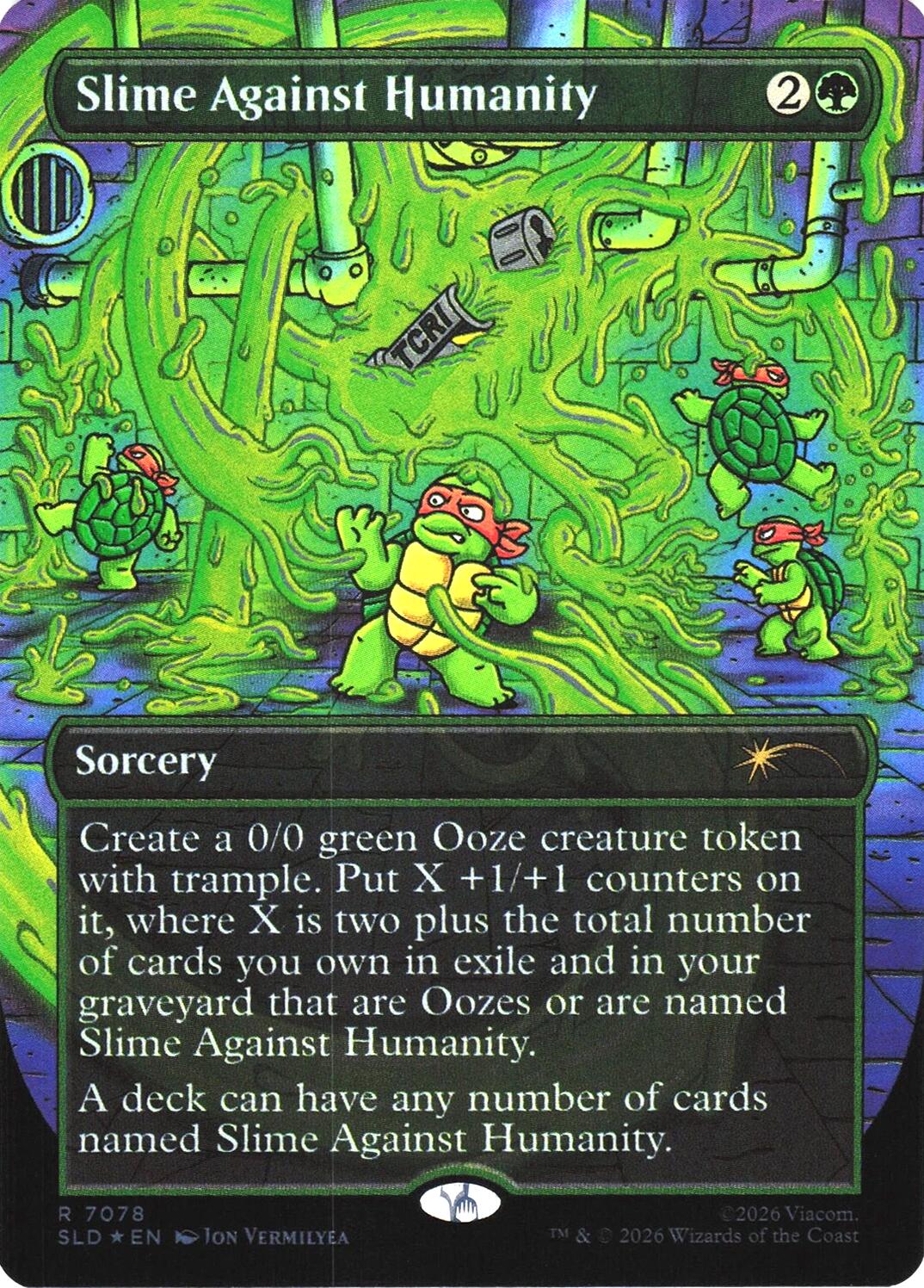 Slime Against Humanity (7078) [Secret Lair Drop Series] | Gate City Games LLC