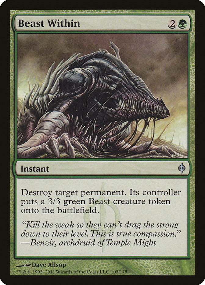 Beast Within [New Phyrexia] | Gate City Games LLC