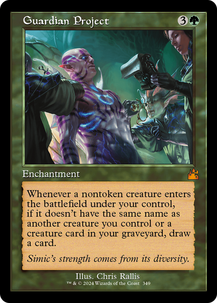 Guardian Project (Retro Frame) [Ravnica Remastered] | Gate City Games LLC