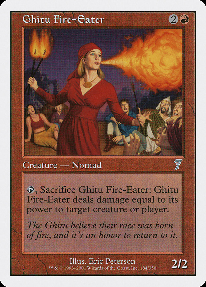 Ghitu Fire-Eater [Seventh Edition] | Gate City Games LLC