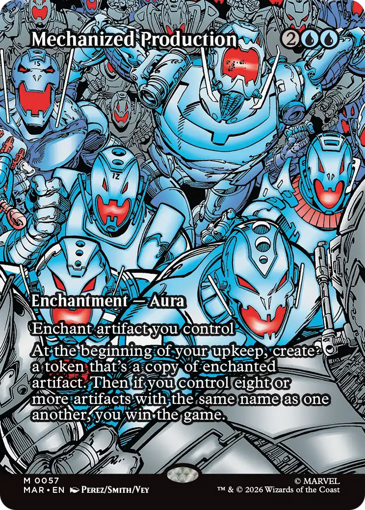 Mechanized Production (Borderless) [Marvel Universe: Eternal-Legal] | Gate City Games LLC