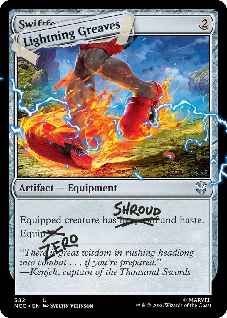 Lightning Greaves (382) [Secret Lair Drop Series] | Gate City Games LLC