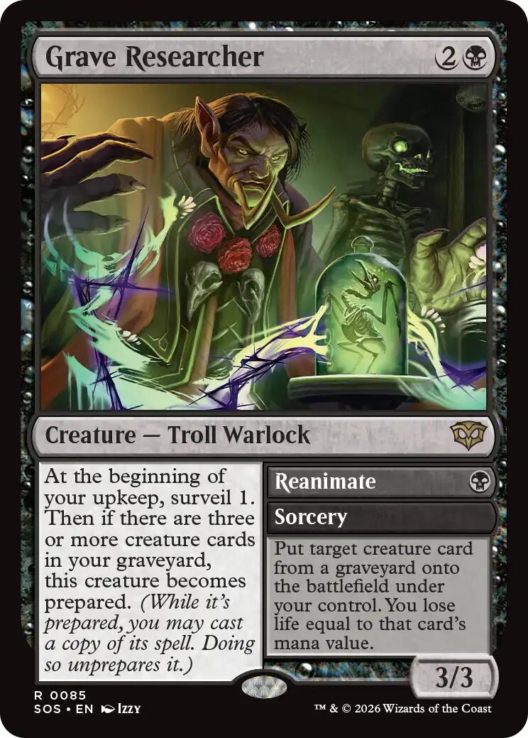 Grave Researcher [Secrets of Strixhaven] | Gate City Games LLC