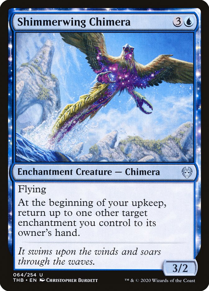 Shimmerwing Chimera [Theros Beyond Death] | Gate City Games LLC