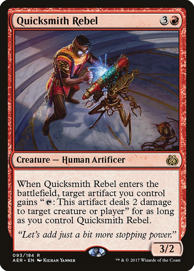 Quicksmith Rebel [Aether Revolt] | Gate City Games LLC