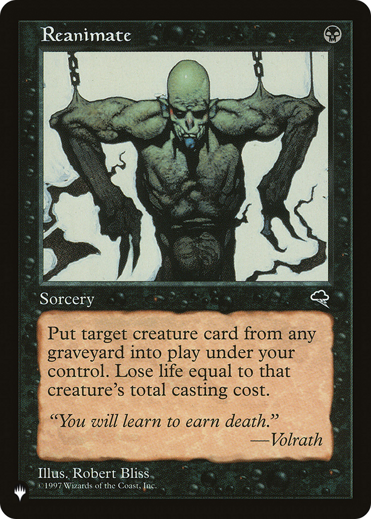 Reanimate [The List] | Gate City Games LLC