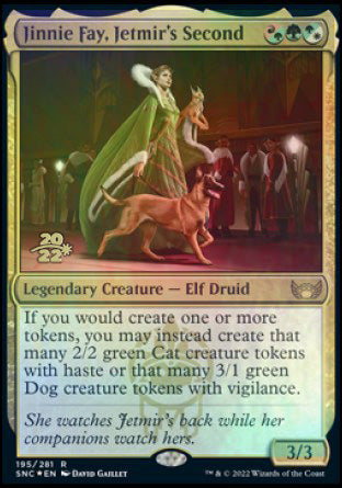 Jinnie Fay, Jetmir's Second [Streets of New Capenna Prerelease Promos] | Gate City Games LLC