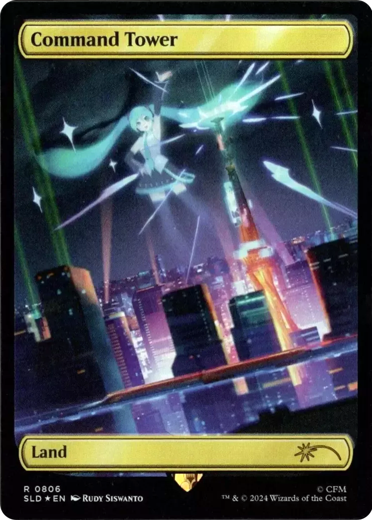 Command Tower (0806) (Rainbow Foil) [Secret Lair Drop Series] | Gate City Games LLC