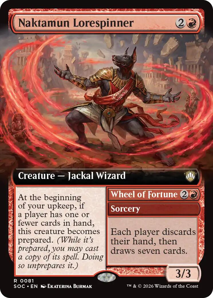 Naktamun Lorespinner (Extended Art) [Secrets of Strixhaven Commander] | Gate City Games LLC