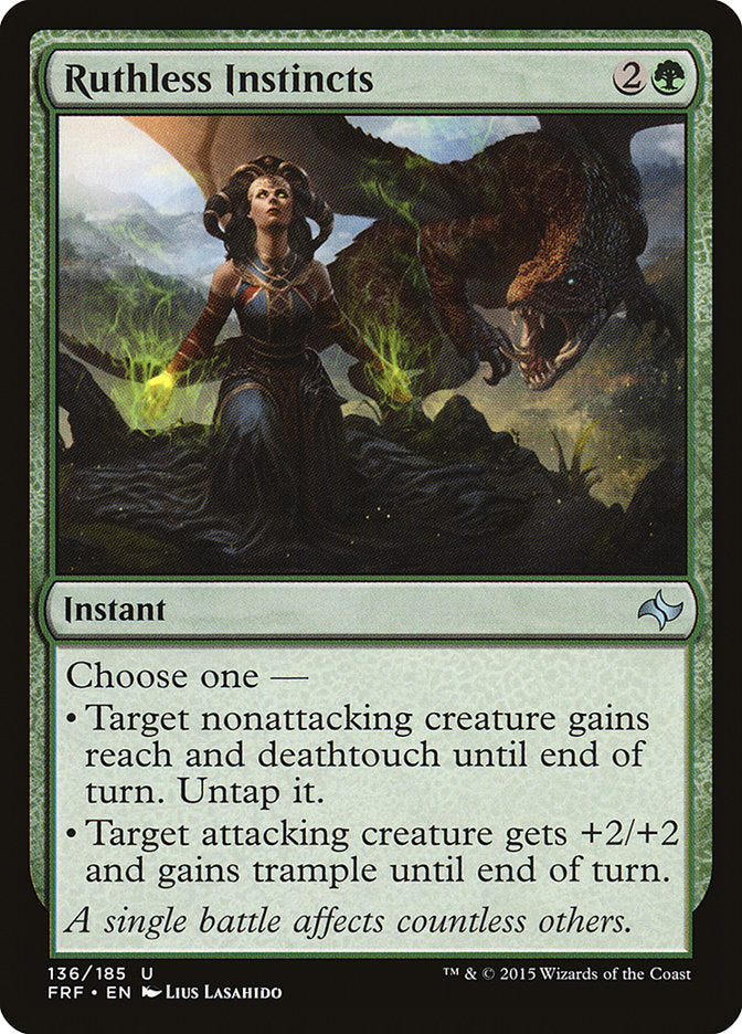 Ruthless Instincts [Fate Reforged] | Gate City Games LLC