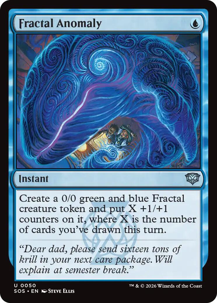 Fractal Anomaly [Secrets of Strixhaven] | Gate City Games LLC