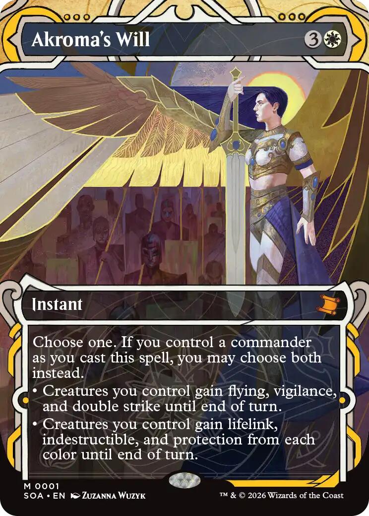 Akroma's Will [Secrets of Strixhaven: Mystical Archive] | Gate City Games LLC