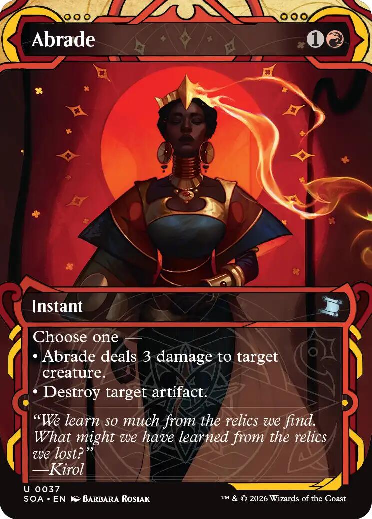 Abrade [Secrets of Strixhaven: Mystical Archive] | Gate City Games LLC