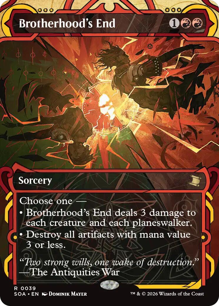 Brotherhood's End [Secrets of Strixhaven: Mystical Archive] | Gate City Games LLC