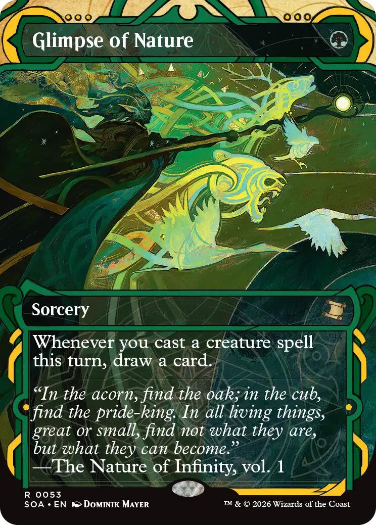 Glimpse of Nature [Secrets of Strixhaven: Mystical Archive] | Gate City Games LLC