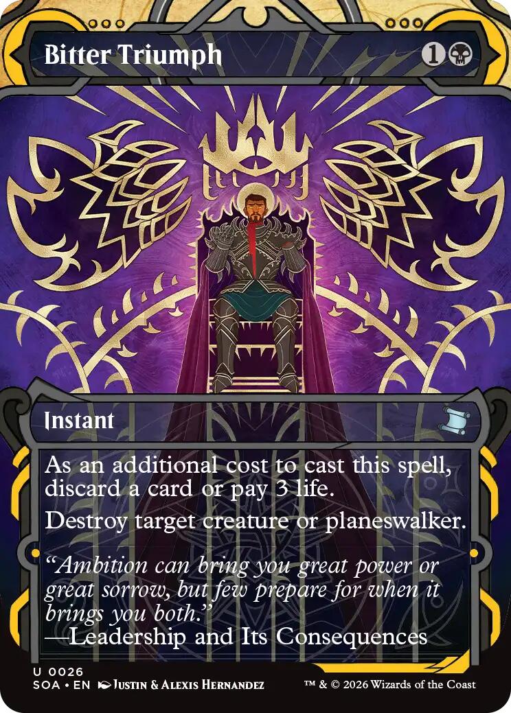 Bitter Triumph [Secrets of Strixhaven: Mystical Archive] | Gate City Games LLC