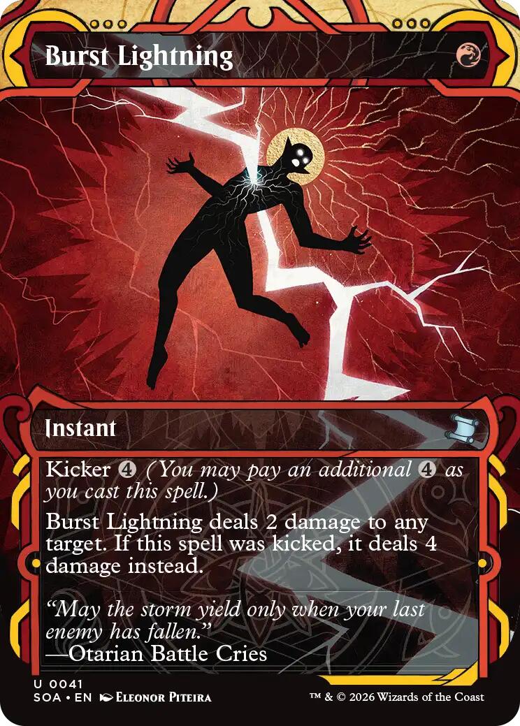 Burst Lightning [Secrets of Strixhaven: Mystical Archive] | Gate City Games LLC