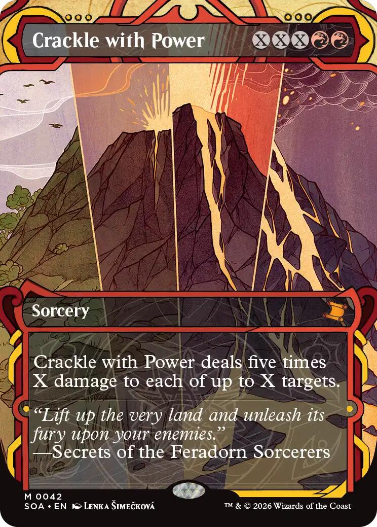 Crackle with Power [Secrets of Strixhaven: Mystical Archive] | Gate City Games LLC