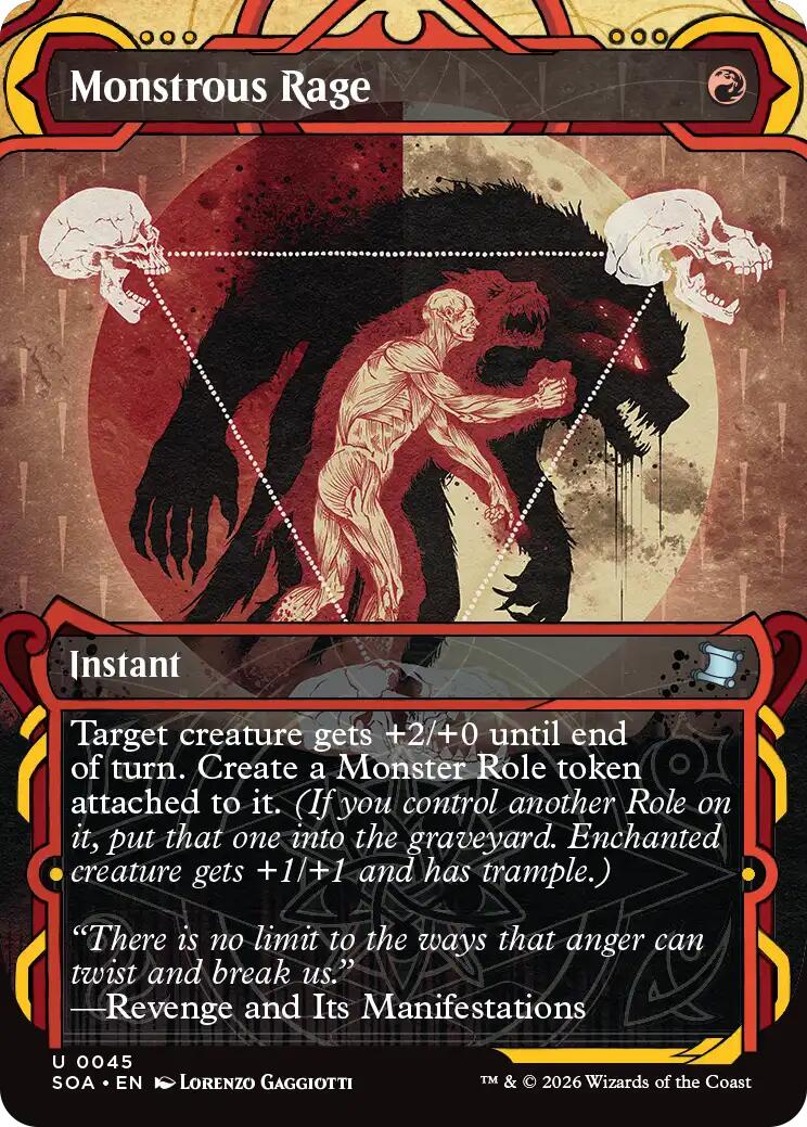 Monstrous Rage [Secrets of Strixhaven: Mystical Archive] | Gate City Games LLC