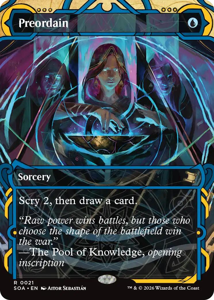 Preordain [Secrets of Strixhaven: Mystical Archive] | Gate City Games LLC