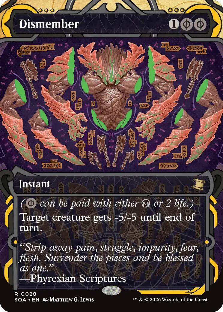Dismember [Secrets of Strixhaven: Mystical Archive] | Gate City Games LLC
