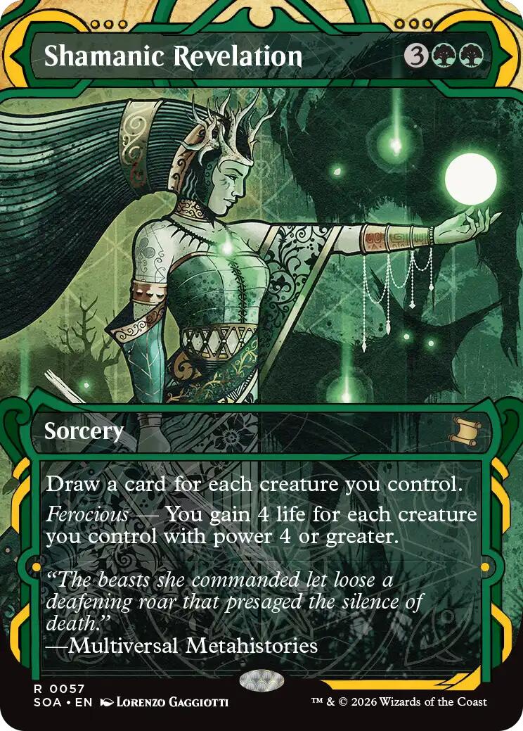 Shamanic Revelation [Secrets of Strixhaven: Mystical Archive] | Gate City Games LLC