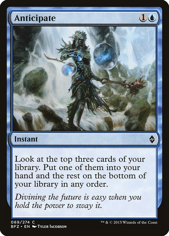 Anticipate [Battle for Zendikar] | Gate City Games LLC